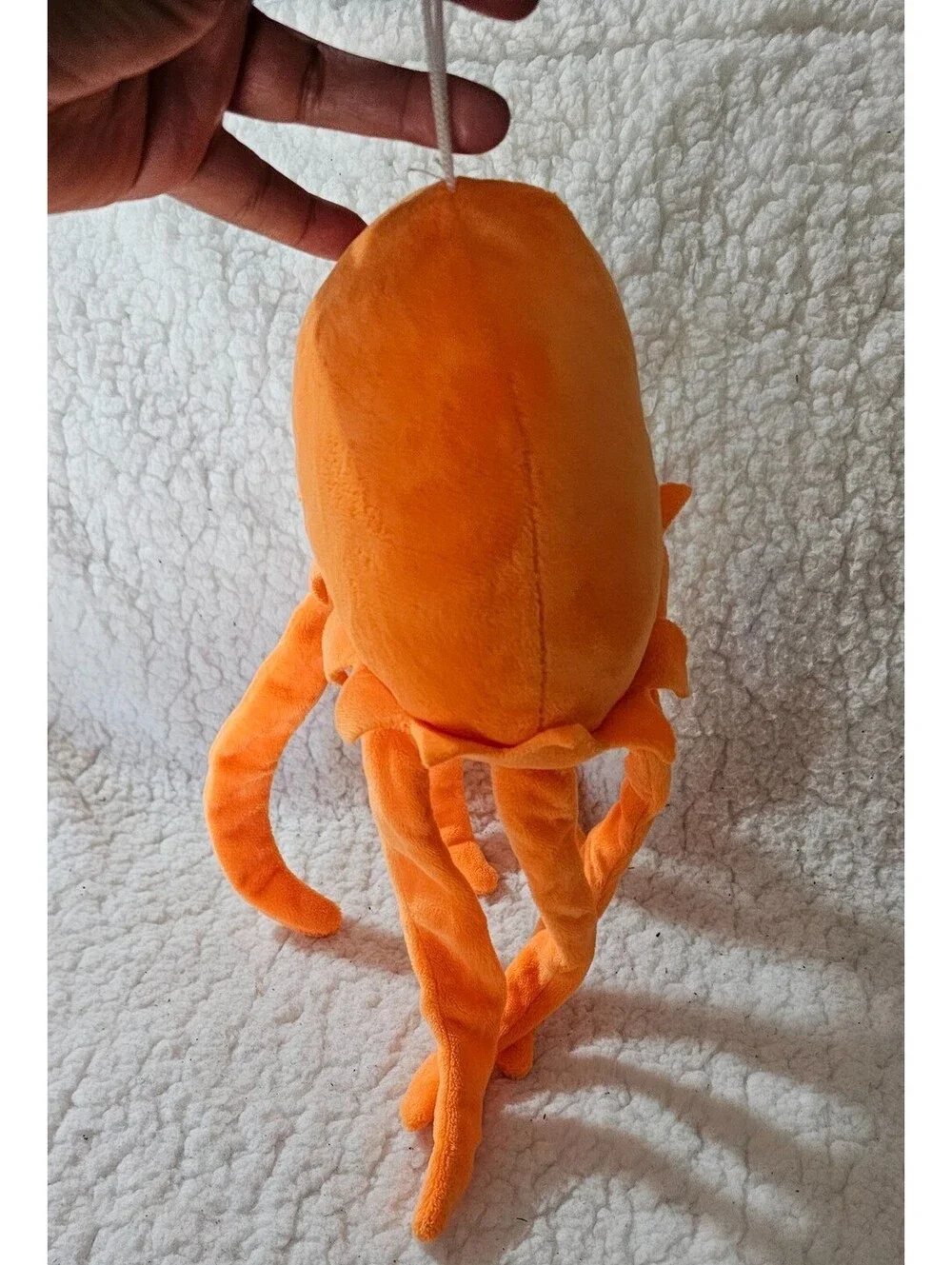 New Unbranded One-Eyed Stinger Jellyfish Plush Toy Orange 11